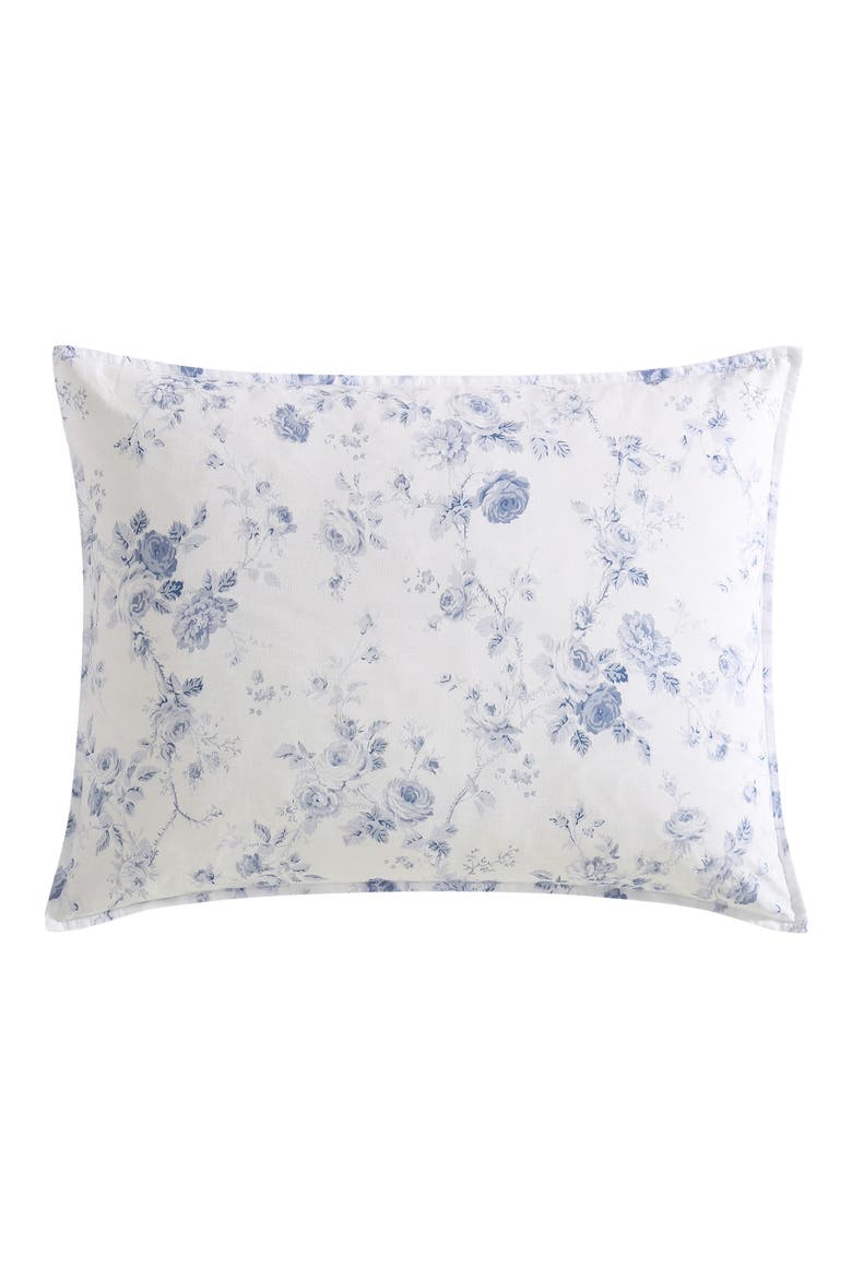 Belinda Cotton Comforter Set, Alternate, color, CHAMBRAY BLUE
