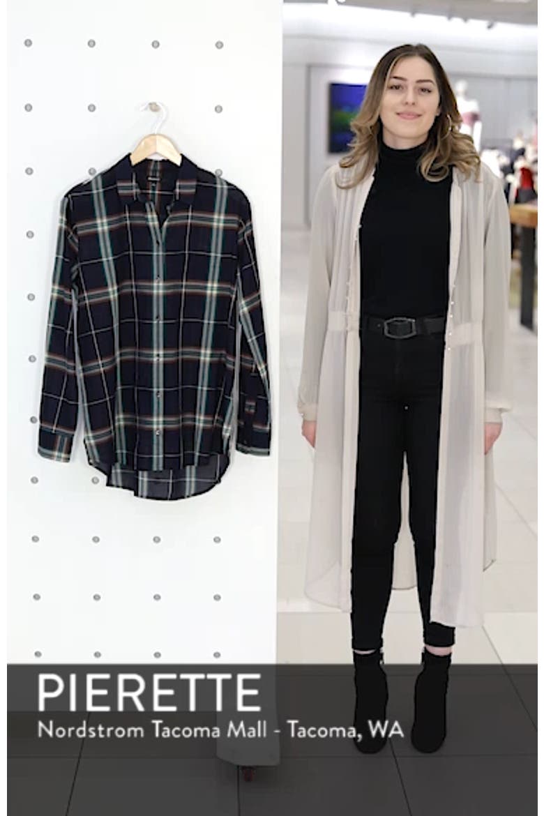 Oversize Ex-Boyfriend Plaid Shirt video