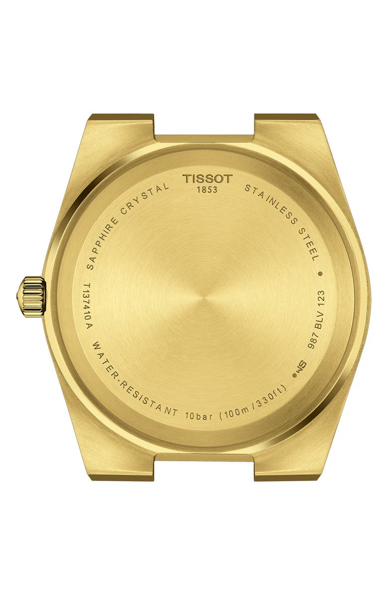 Tissot PRX Bracelet Watch, 40mm, Alternate, color, Yellow