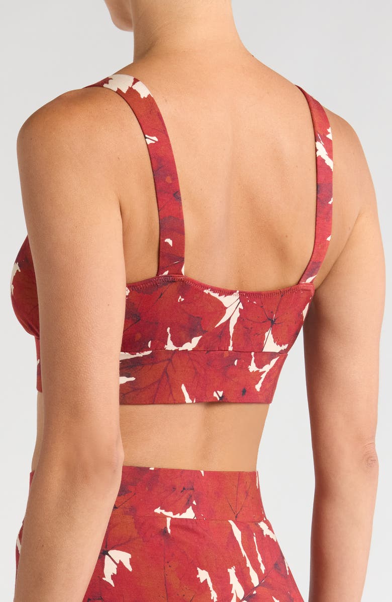 KILO BRAVA Lounge Bralette, Alternate, color, Fallen Leaves