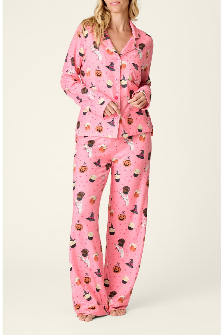 Sweet and Spooky Pajamas, Main, color, PINK MELON