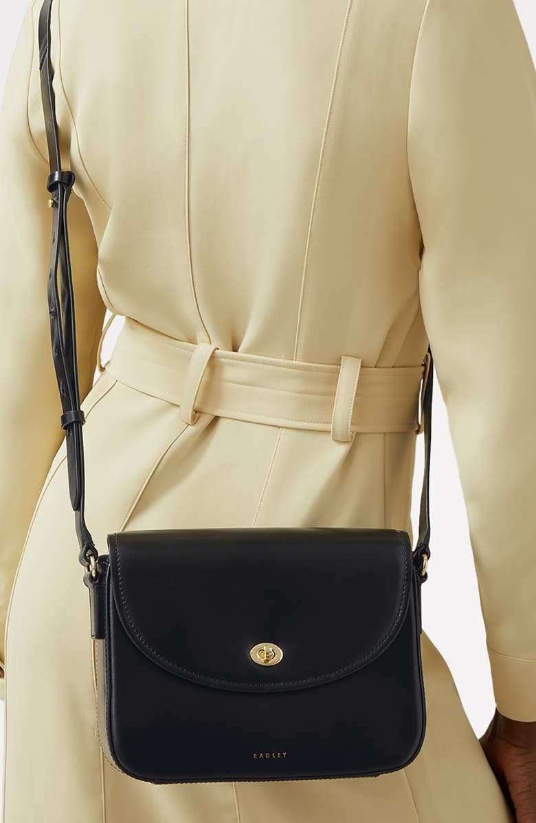 Radley Parliament Hill Mini Leather Flap Crossbody Bag, Alternate, color,