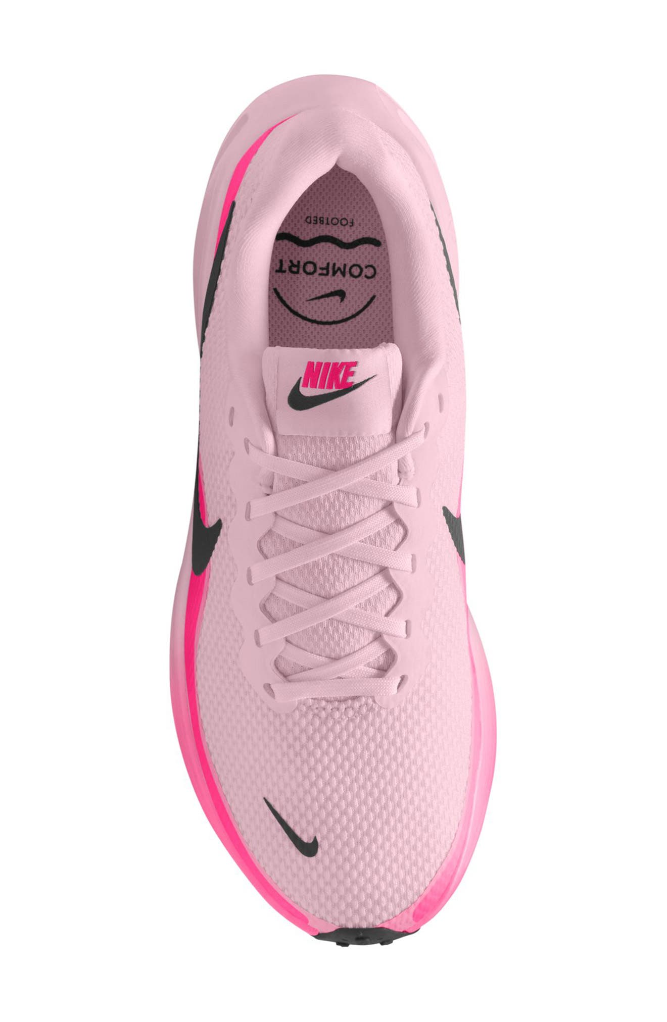 Revolution 8 Running Shoe, Alternate, color, PINK FOAM/ BLACK/ HYPER PINK