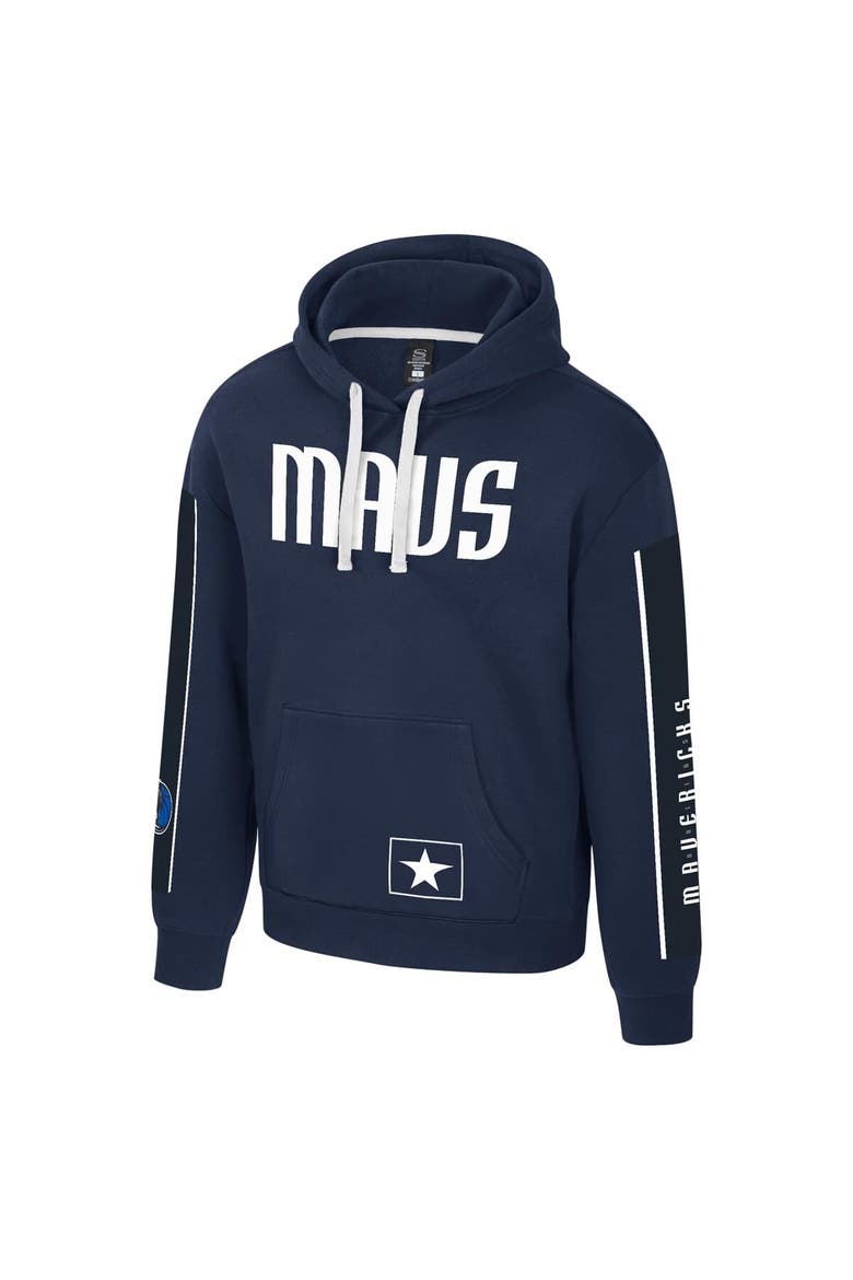 Unisex Stadium Essentials Navy Dallas Mavericks City Star Hoodie, Alternate, color, Navy