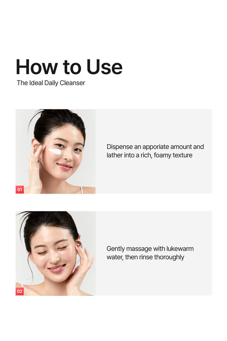Red Lacto Collagen Clear Foam Cleanser 2.0, Alternate, color, NO COLOR