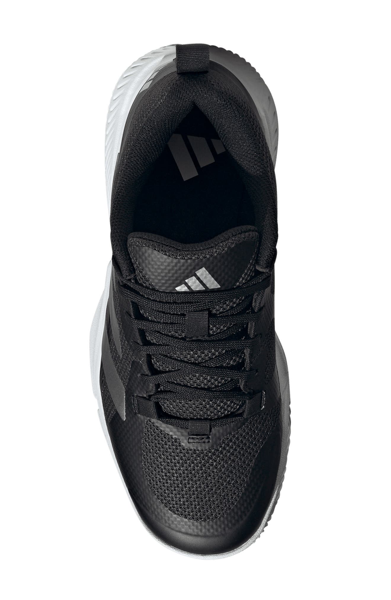 Court Team 2.0 Training Shoe, Alternate, color, BLACK/ SILVER METALLIC/ WHITE