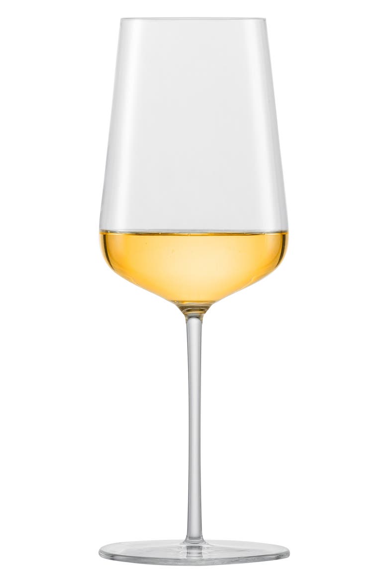 Schott Zwiesel Vervino Set of 6 Chardonnay Wine Glasses, Alternate, color, CLEAR
