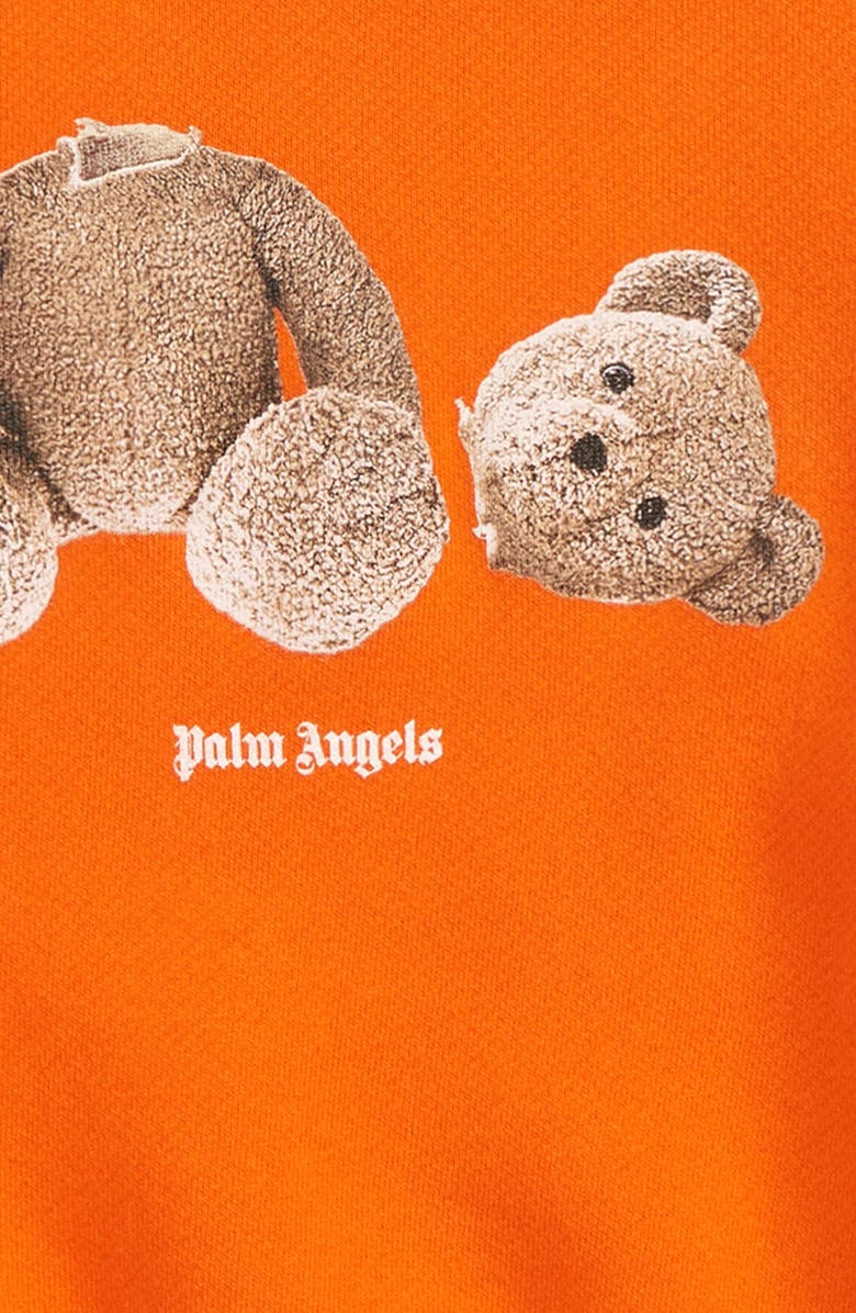 Palm Angels Kids' Bear Cotton Graphic Sweatshirt, Alternate, color, 