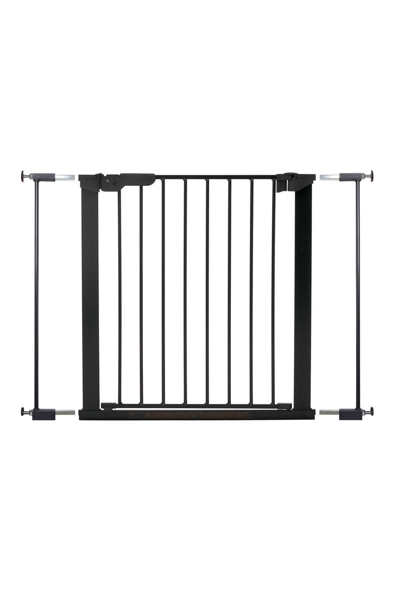 Premier True Pressure Fit Safety Gate, Main, color, BLACK