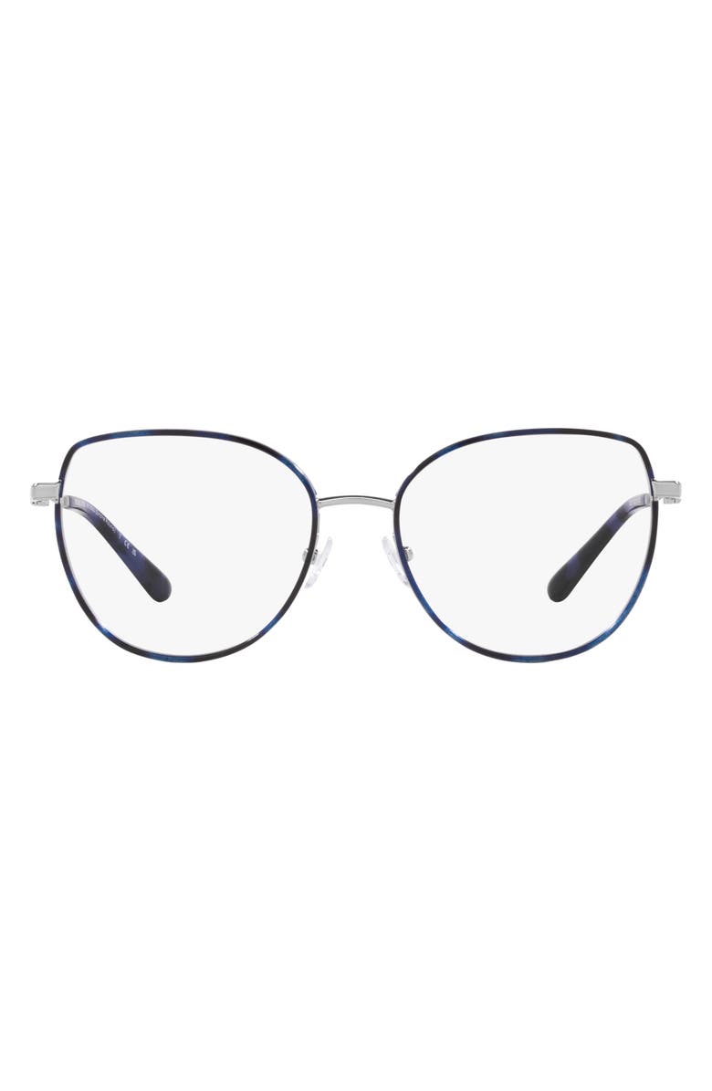 Michael Kors Empire 53mm Round Optical Glasses, Main, color, 