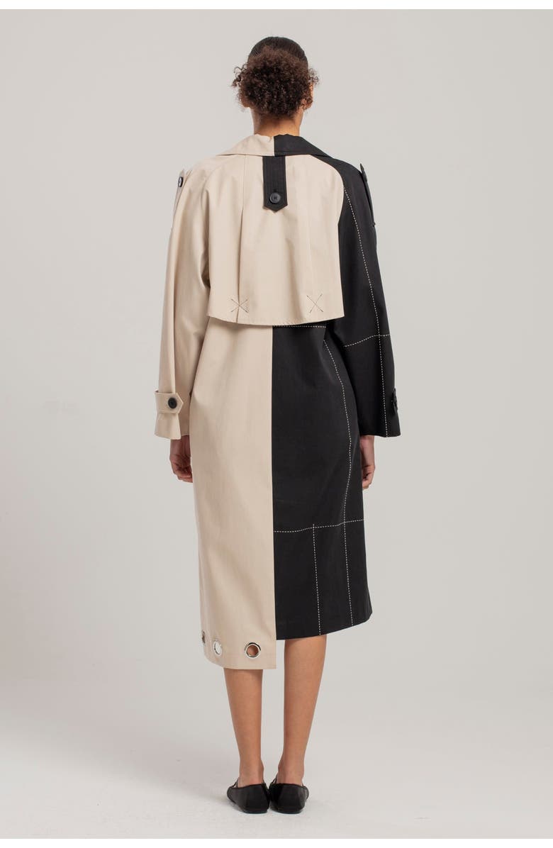 PCFG Free Heaven Multicolor Waterproof Trenchcoat, Alternate, color, M Color