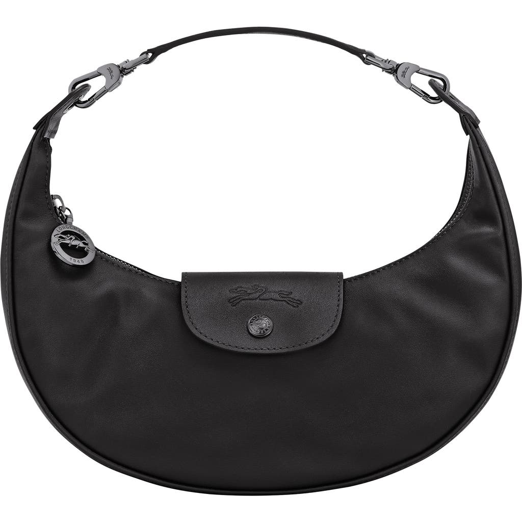 Longchamp Le Pliage Xtra Round Leather Top Handle Bag