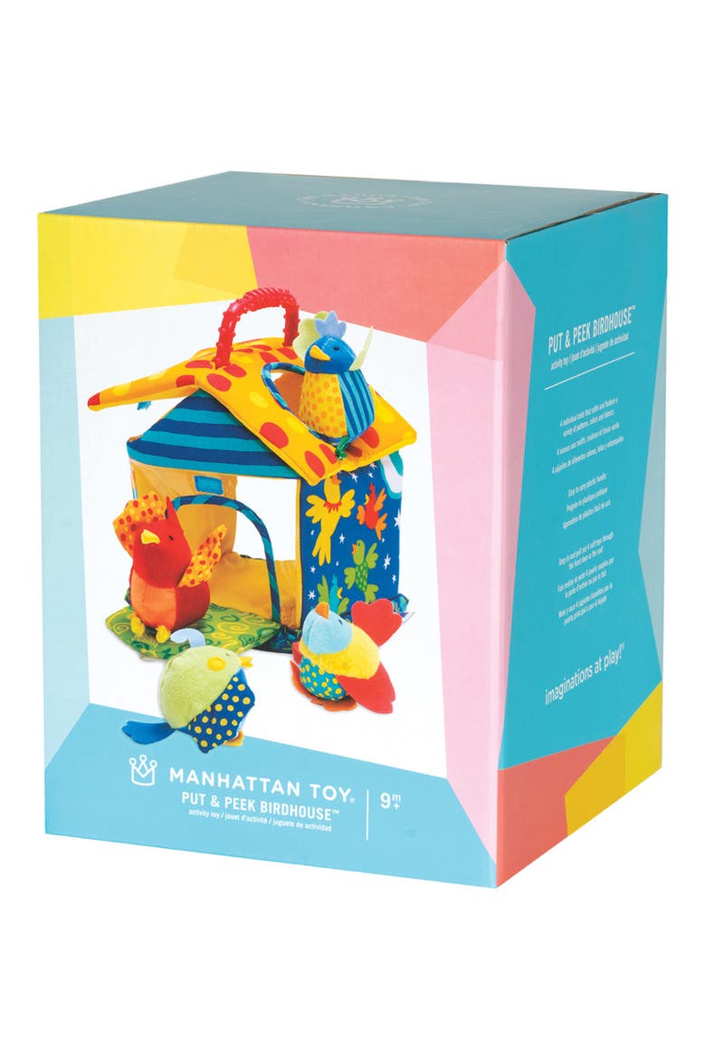 Put and Peek Birdhouse Toy, Alternate, color, MULTI-COLOR