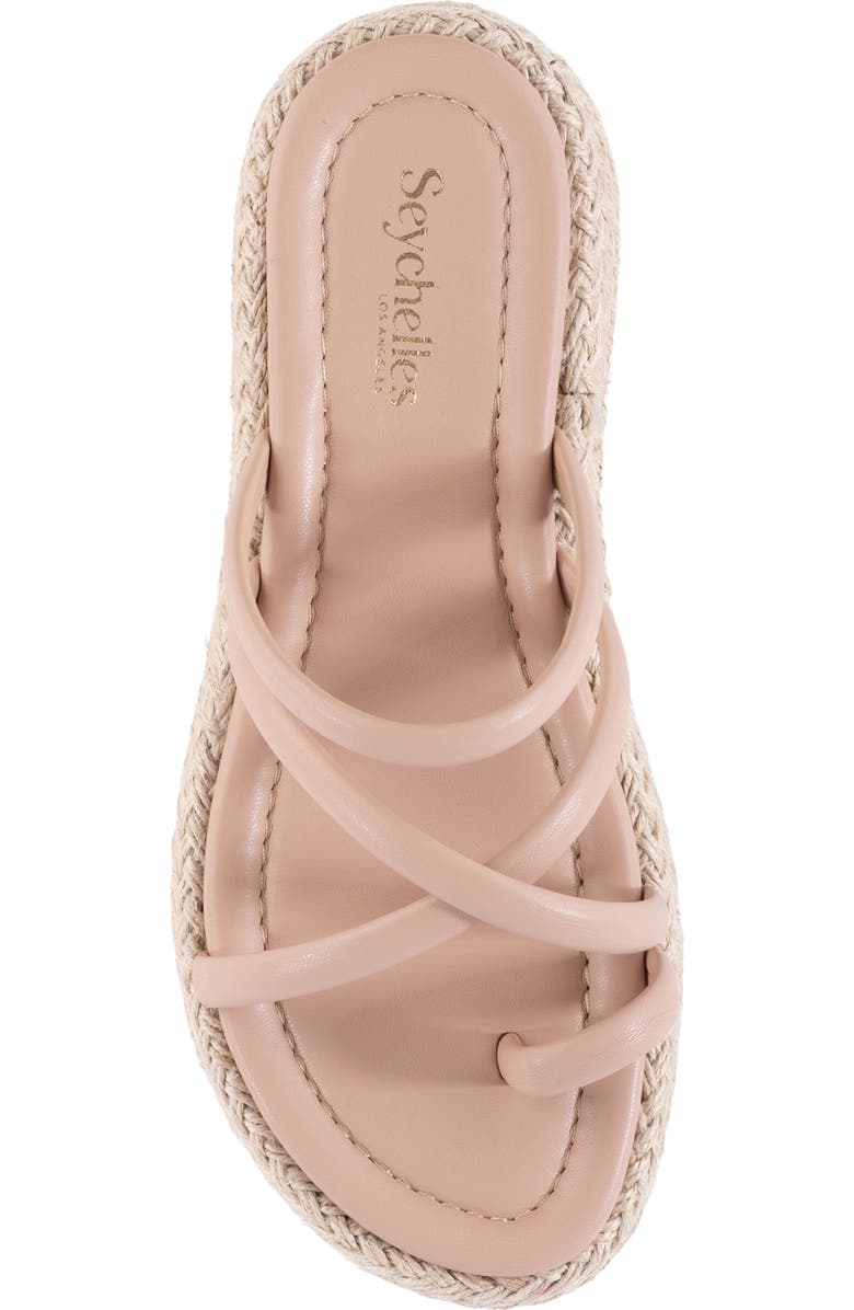 Seychelles Rule The World Platform Wedge Sandal, Alternate, color, Beige