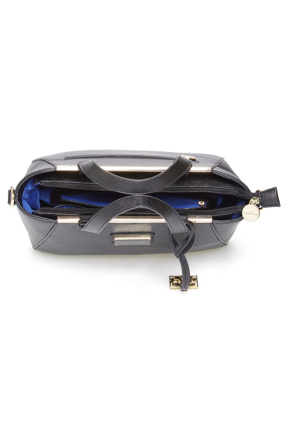 'Limoges II' Satchel, Alternate, color, BLACK
