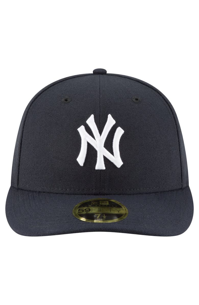 New Era Men's New Era CC Sabathia Navy New York Yankees 2025 National Baseball Hall of Fame 59FIFTY Low Profile Fitted Hat, Alternate, color, Navy