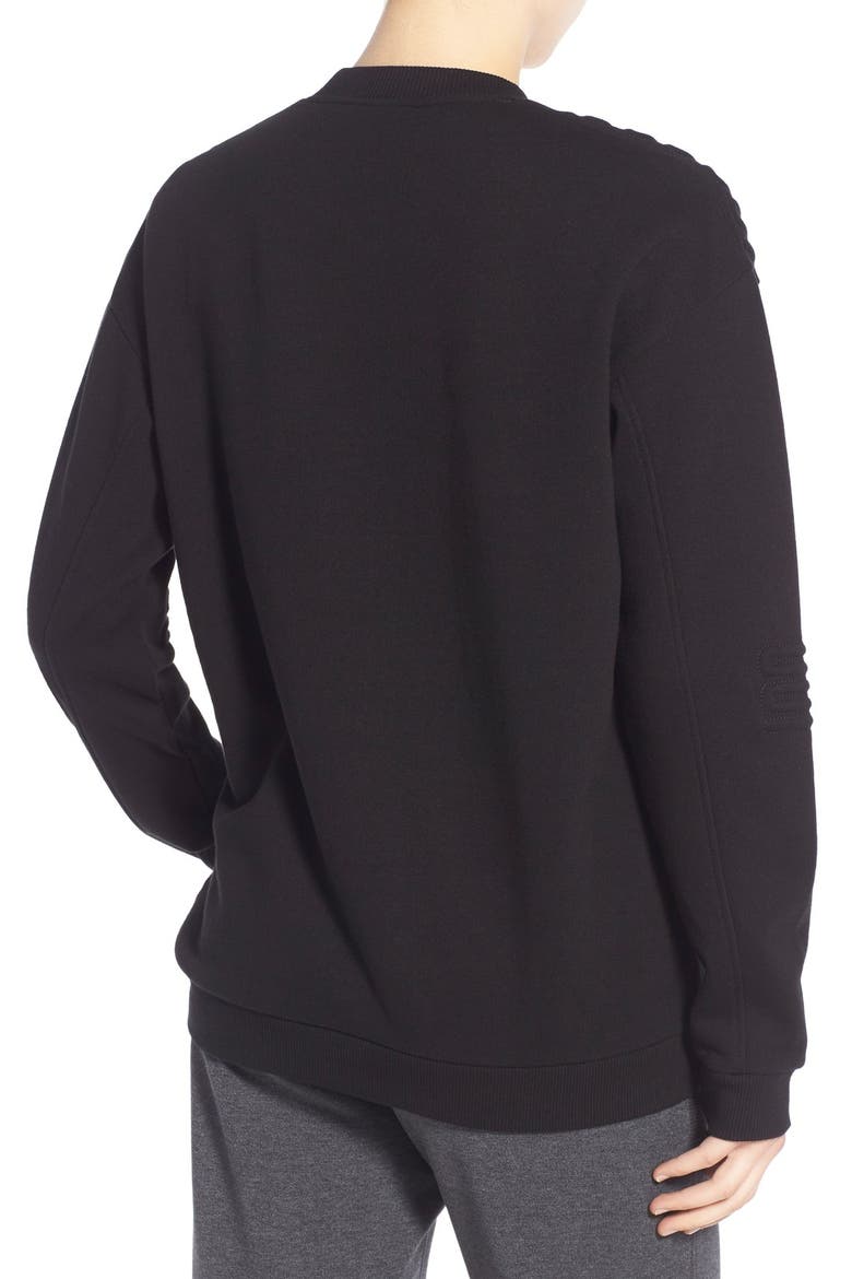 Corded 04 Sweatshirt, Alternate, color, BLACK