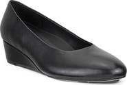 ECCO Elevate Leather Wedge Pump
