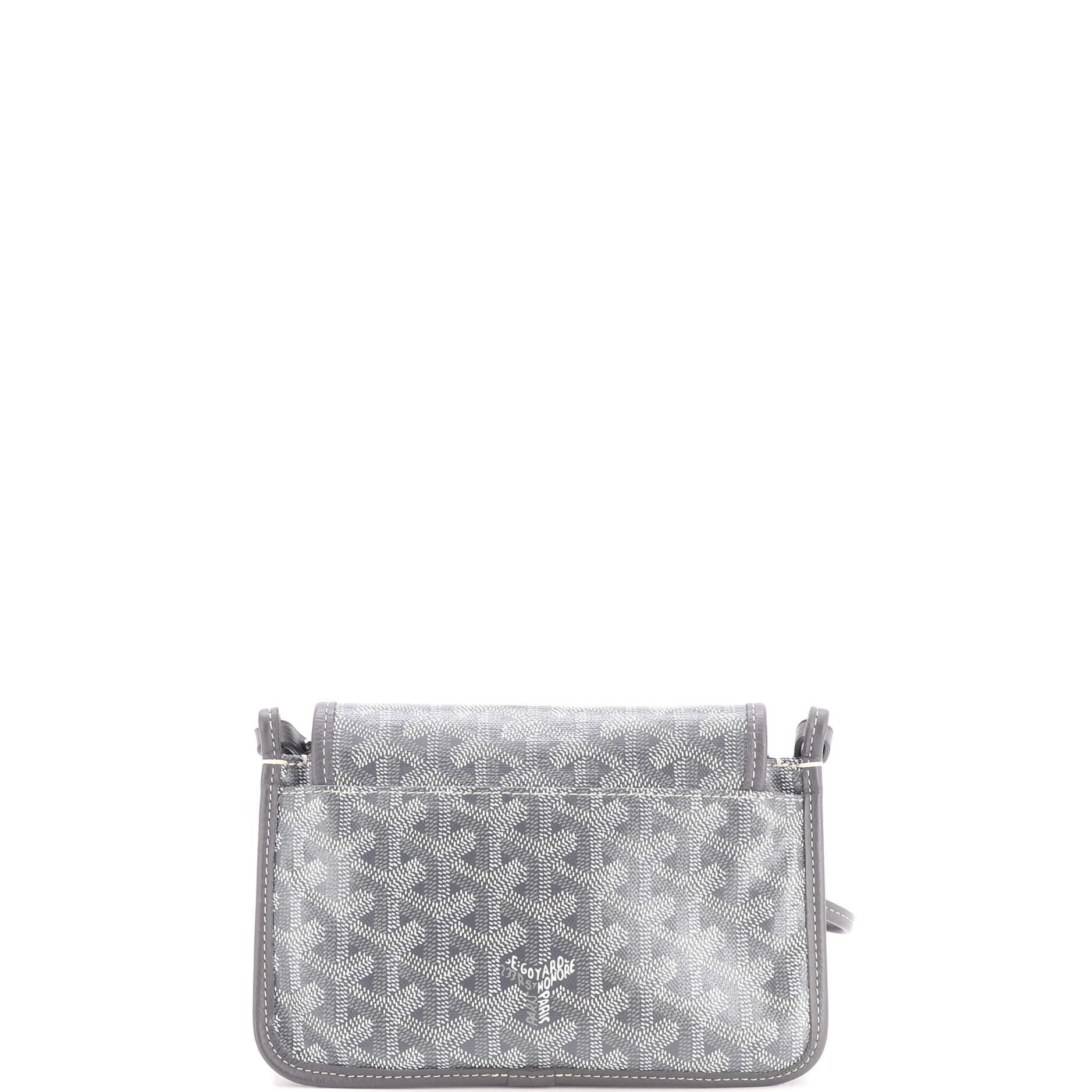 Plumet Clutch Wallet Coated Canvas, Alternate, color, Grey