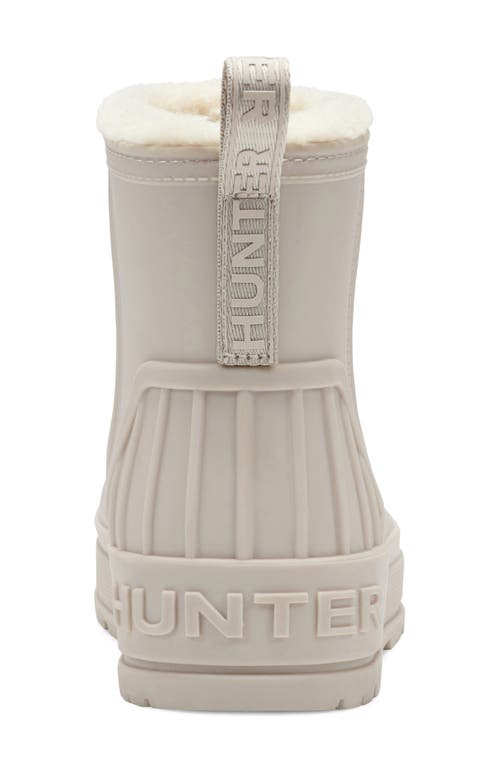 Hunter Kids' Hunger Gracey Insulated Waterproof Rain Boot In Gray