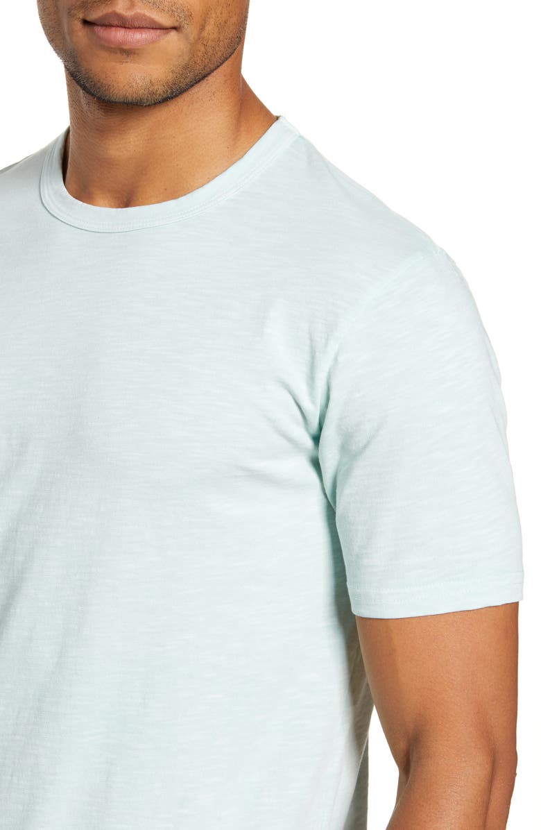 Goodlife Sun Faded Slub Scallop Crew T-Shirt, Alternate, color, Seafoam