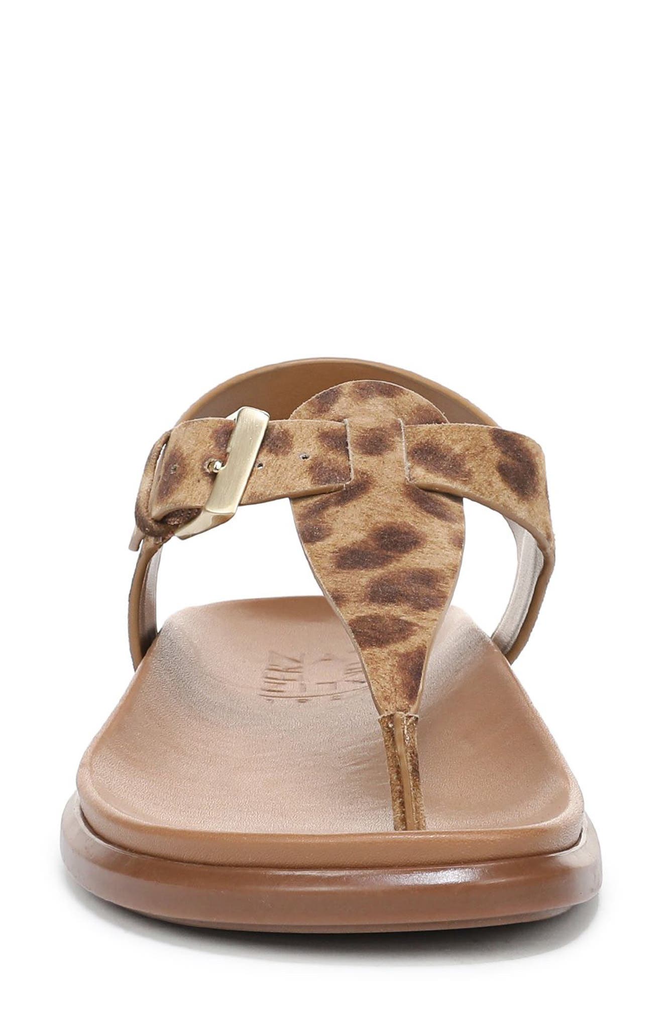 Naturalizer Fab Flat Sandal, Alternate, color, Natural Multi