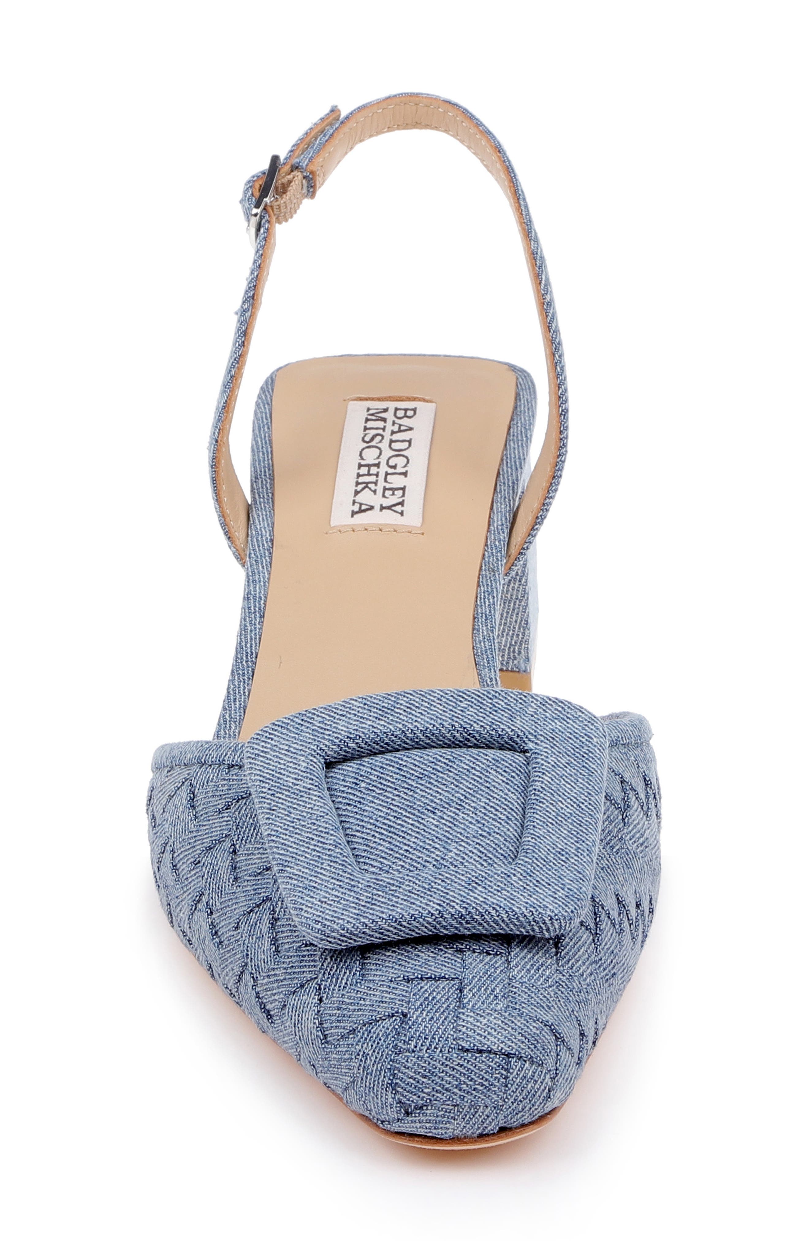 Yaneli Slingback Pump, Alternate, color, LIGHT DENIM