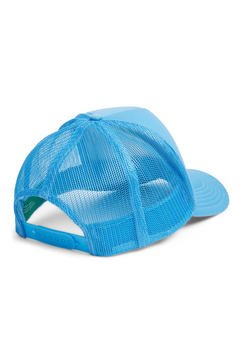 Every Little Thing Trucker Baseball Cap, Alternate, color, BLUE
