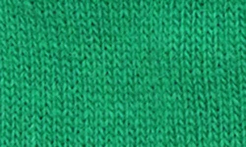 Portolano Wool Blend Gloves With Faux Fur Trim In Green