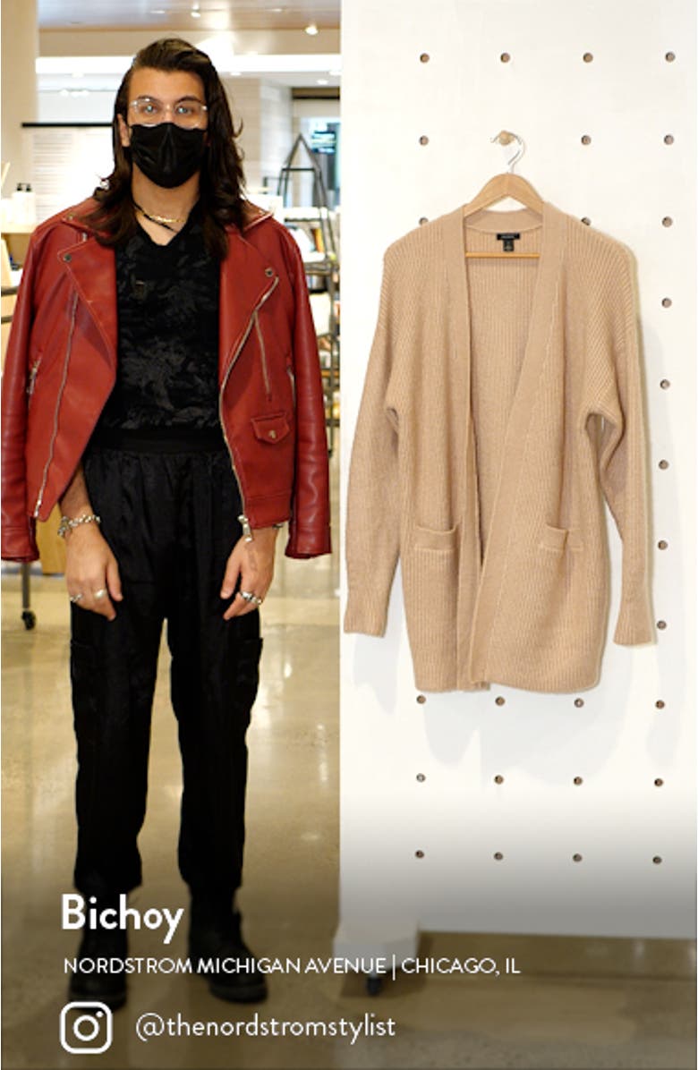 Open Front Long Cardigan, sales video thumbnail