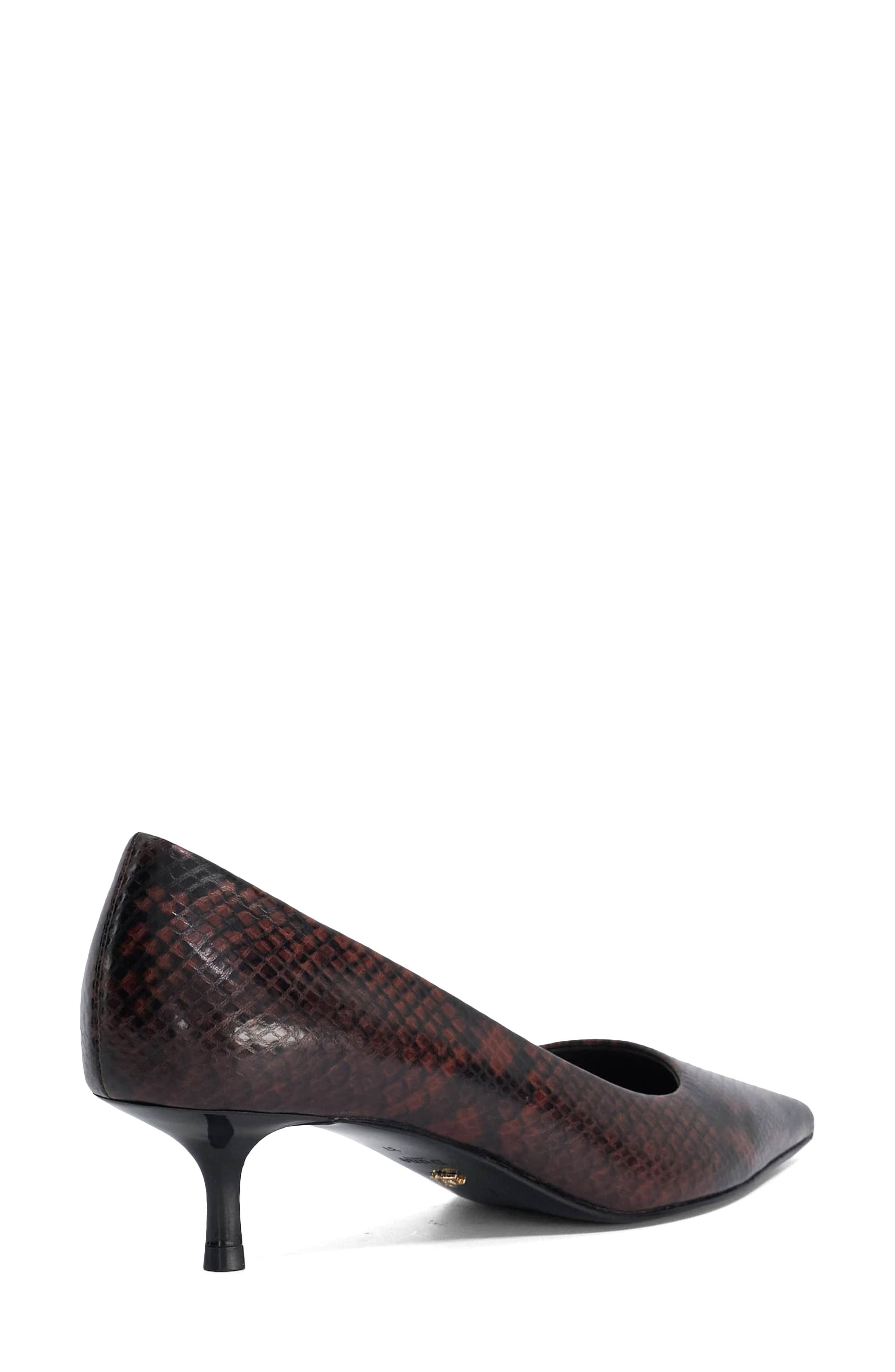 Amira Pointed Toe Pump, Alternate, color, BROWN
