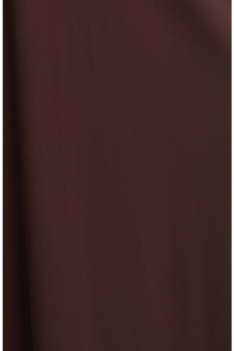Anya Satin Maxi Skirt, Alternate, color, CHOC