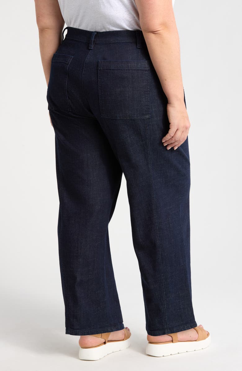 Eileen Fisher Ankle Lantern Jeans, Alternate, color, 