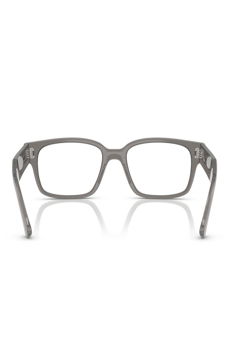 51mm Square Optical Glasses, Alternate, color, TRANSPARENT GREY