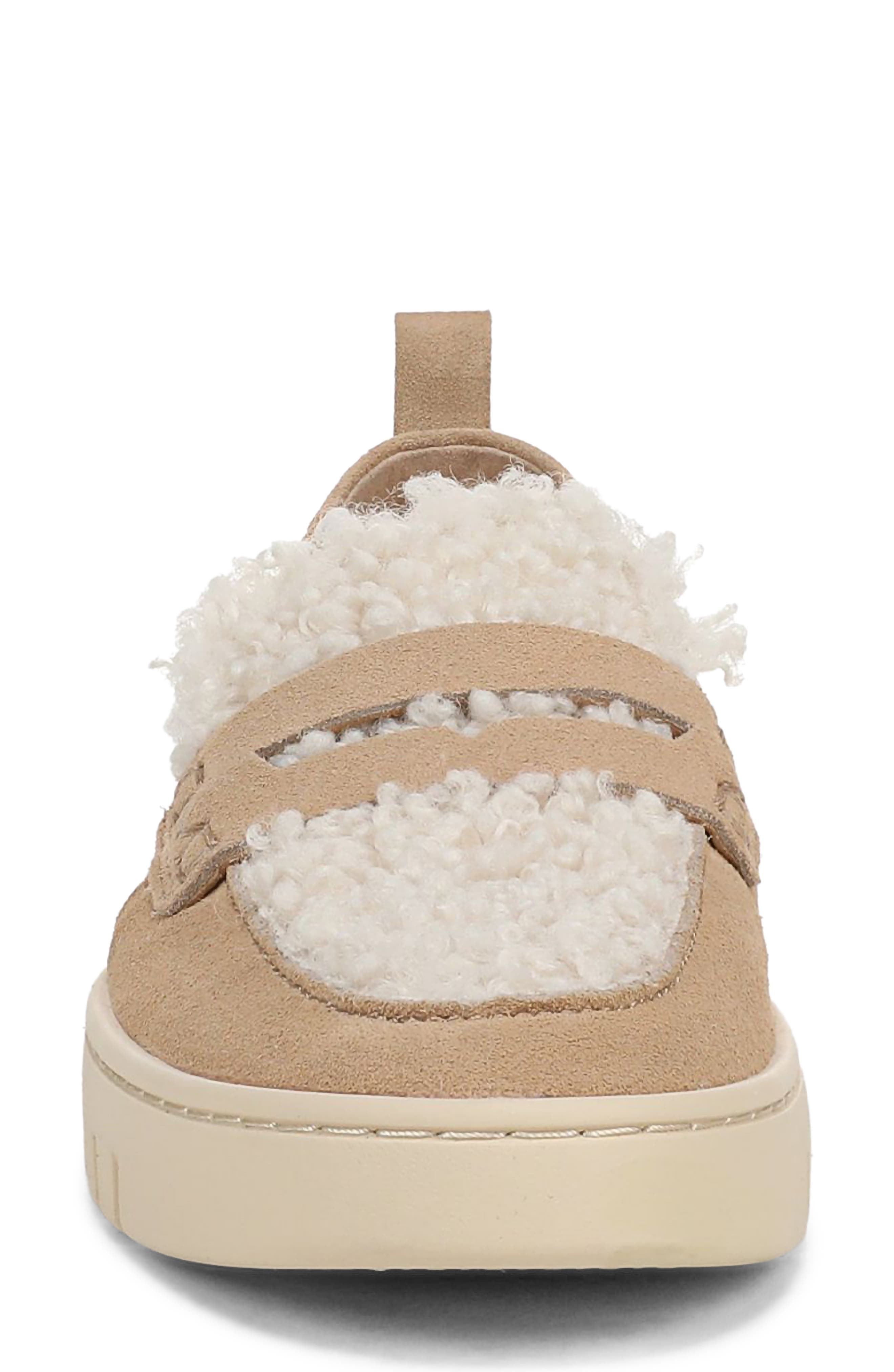 Uptown Cozy Faux Shearling Loafer, Alternate, color, ICED COFFEE MULTI