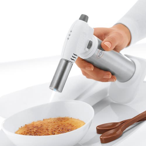 Rosle Creme Brulee Adjustable Kitchen Torch In White