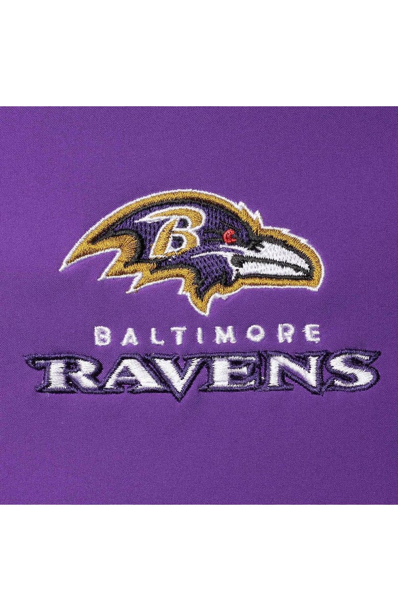DUNBROOKE Men's Dunbrooke Purple/Black Baltimore Ravens Alpha Full-Zip Jacket, Alternate, color, 