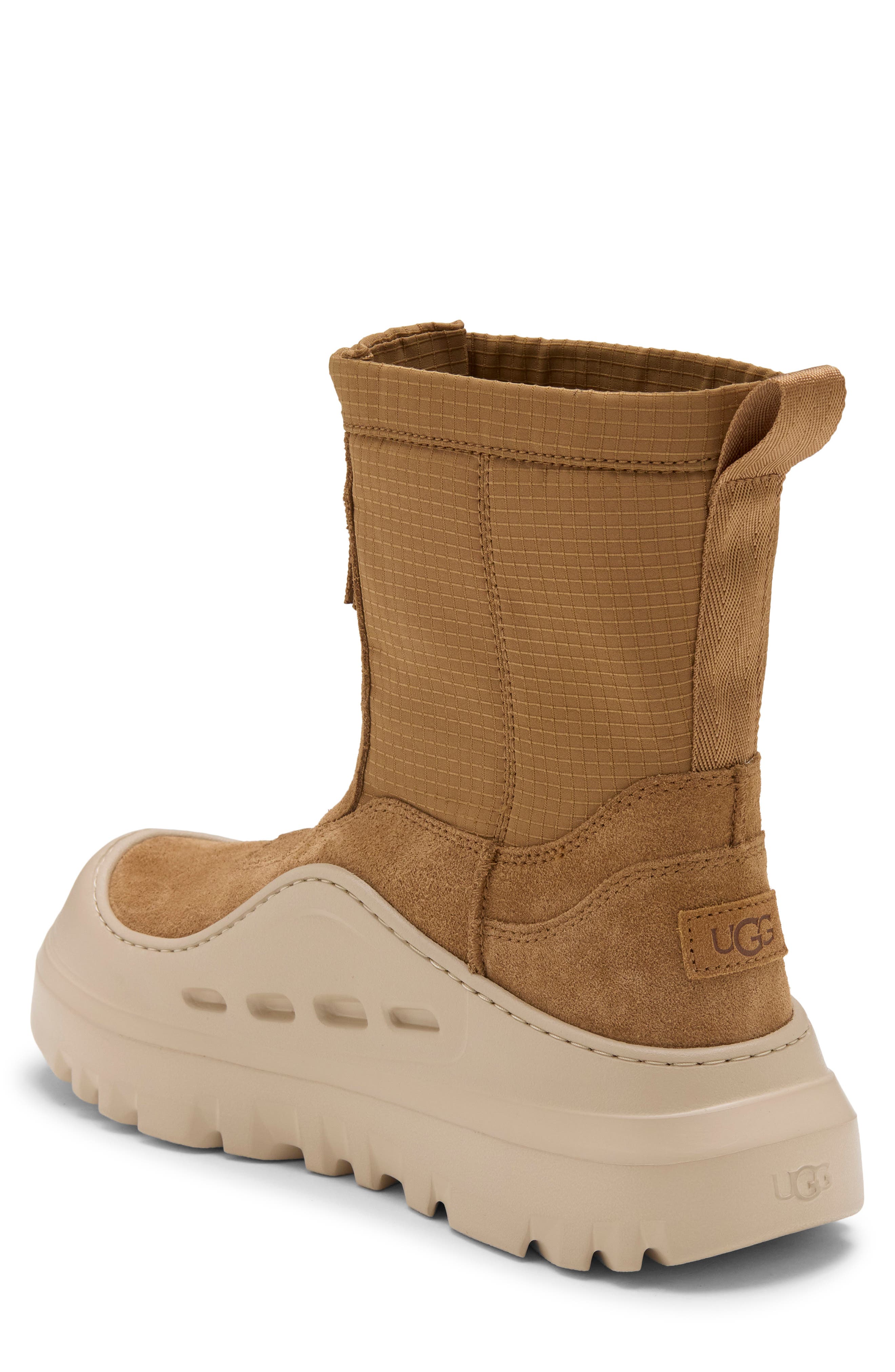 Peakmod Leather Boot, Alternate, color, CHESTNUT / MUSTARD SEED