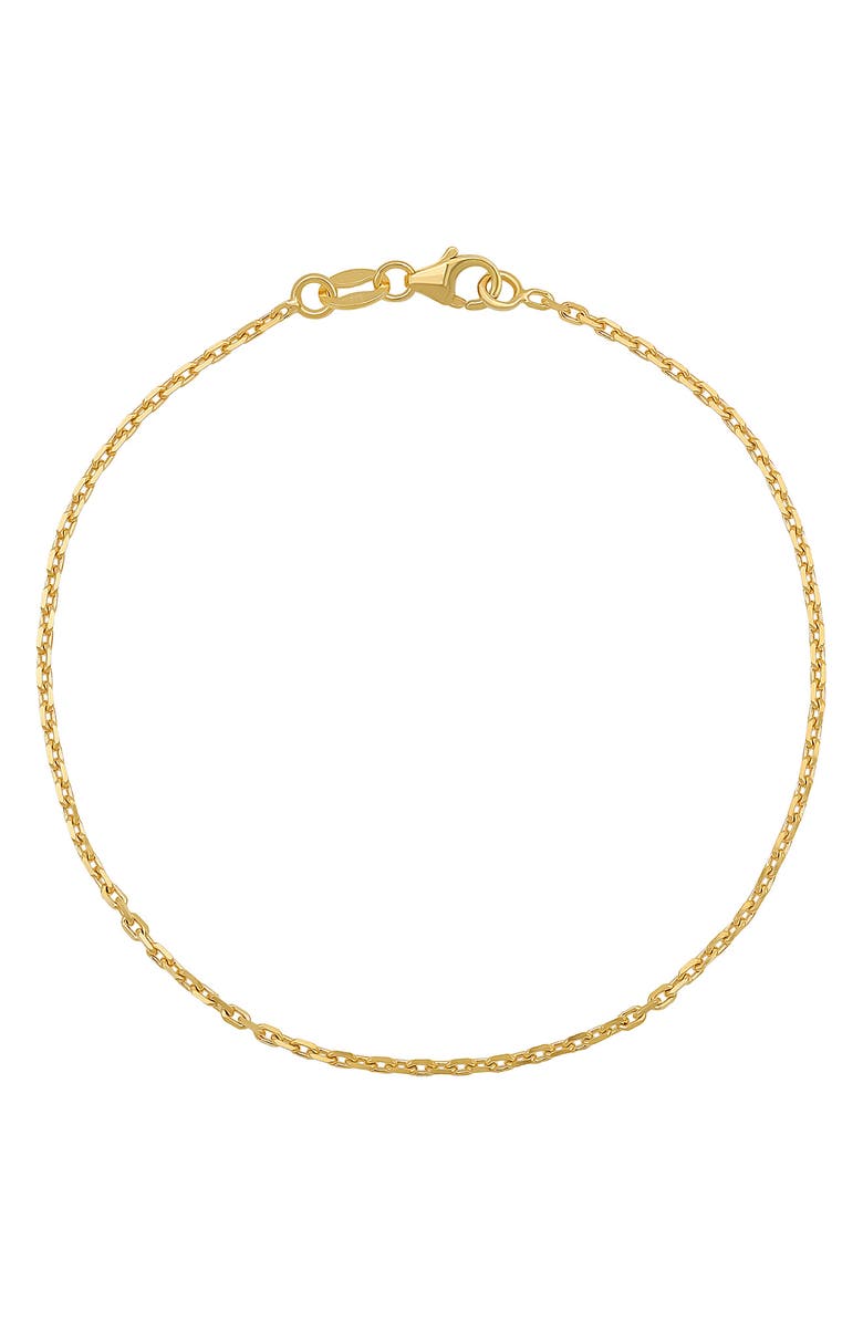 Bony Levy 14K Gold Chain Bracelet, Main, color, 