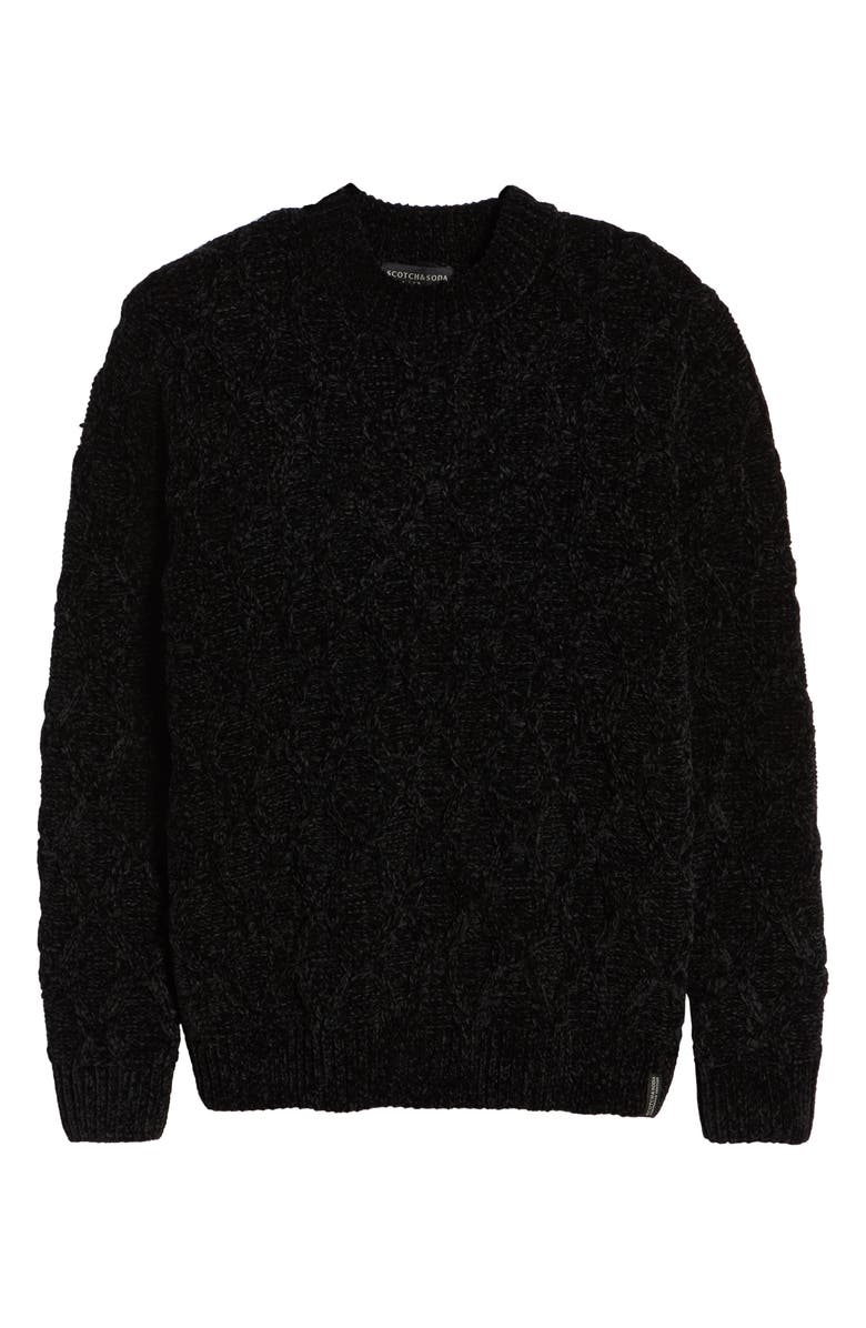 Scotch & Soda Regular Fit Chenille Pullover Sweater, Alternate, color, 