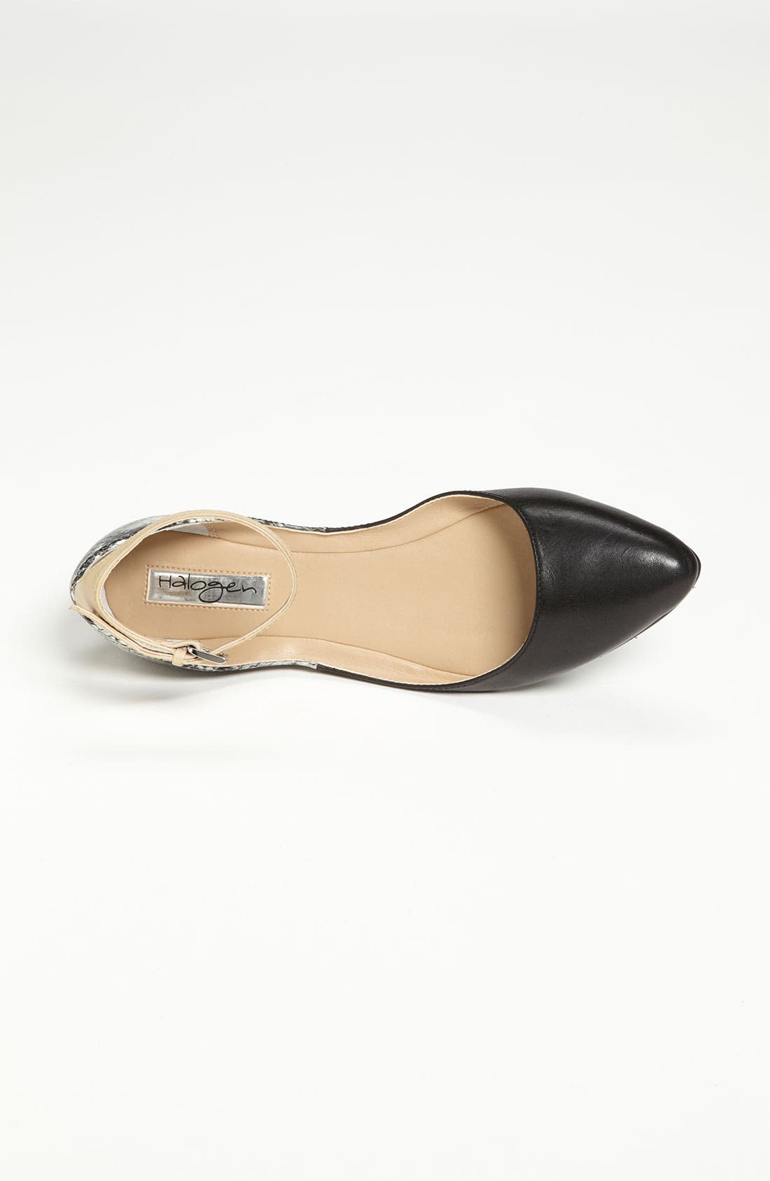 'Karlie' Flat, Alternate, color, BLACK