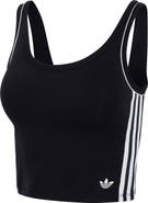 adidas Originals Comfort Flex Cotton Blend Crop Tank