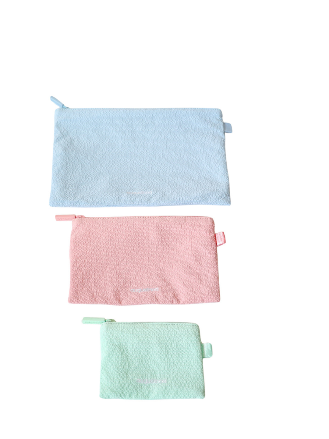AUGUSTNOA Flat Pouch Set, Alternate, color, Sorbet