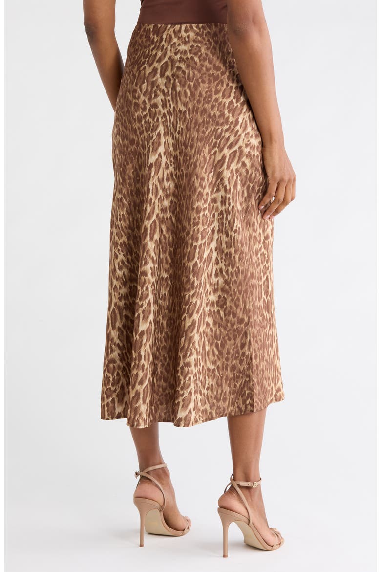 Adelyn Maxi Skirt, Alternate, color, DK BROWN/ BROWN