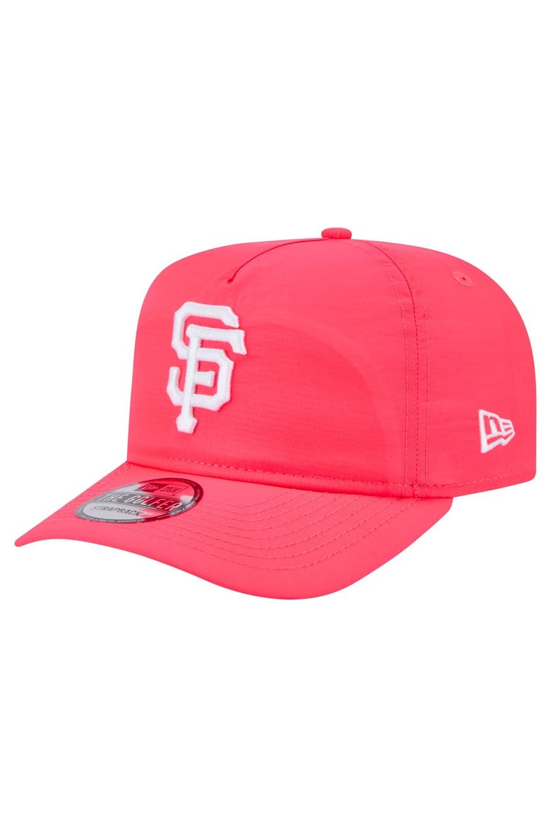 Men's New Era  Pink San Francisco Giants Everyday Golfer Adjustable Hat, Main, color, Pink