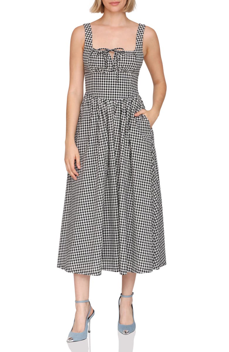 Ruched Midi Dress