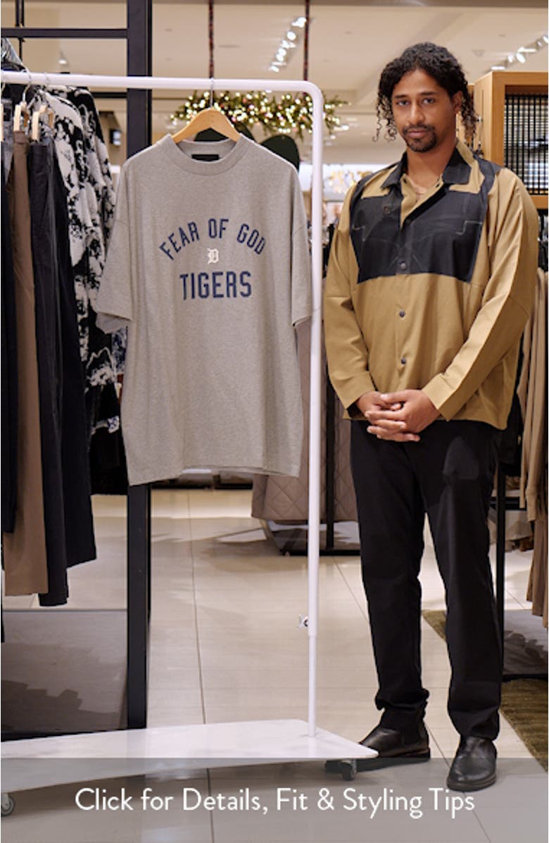 MLB Detroit Tigers '90s Fit Graphic T-Shirt, sales video thumbnail