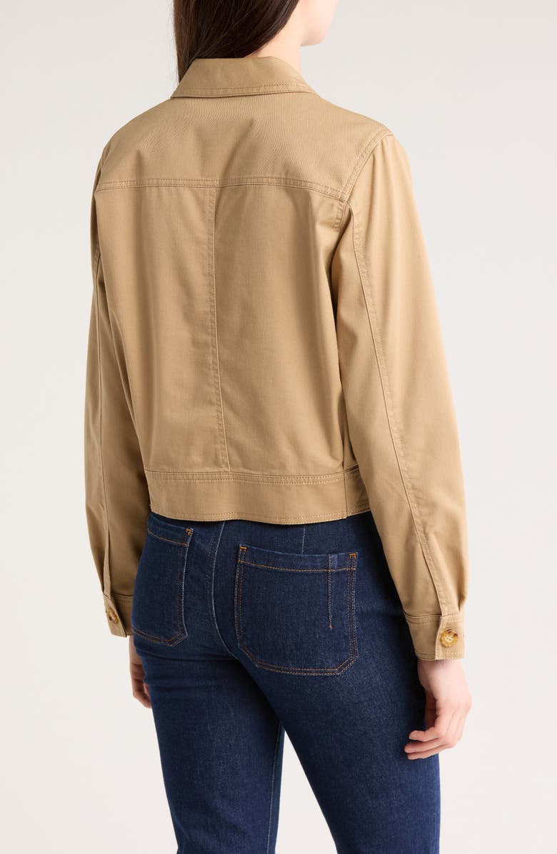 Derek Lam 10 Crosby Gwen Field Jacket, Alternate, color, Khaki