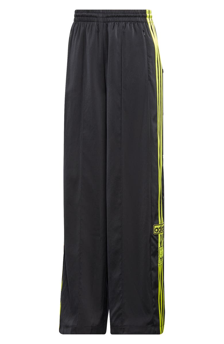 adidas Originals Adibreak Wide Leg Satin Track Pants, Alternate, color,