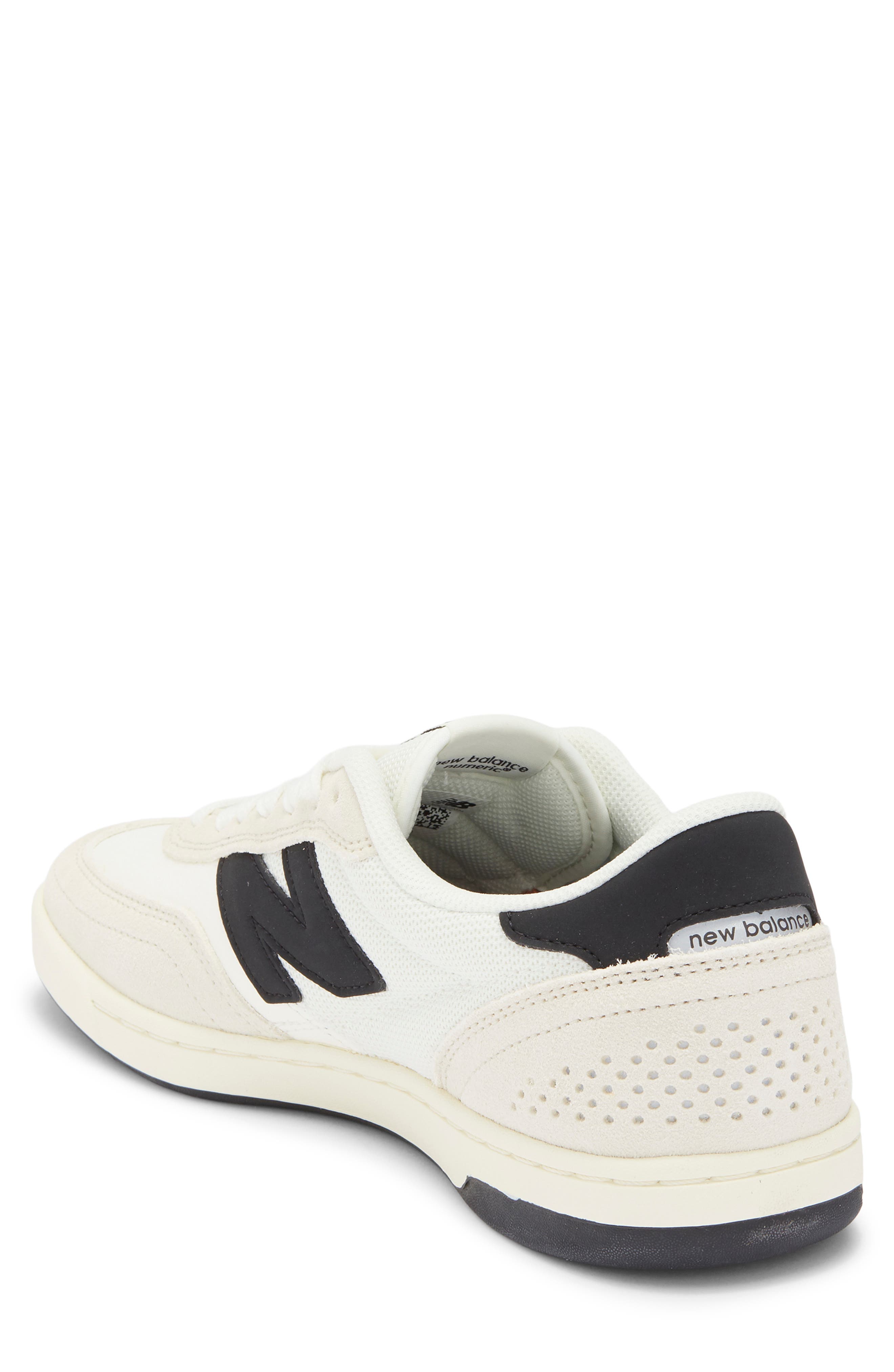 New Balance 440 Skate Sneaker, Alternate, color, Sea Salt/ Black